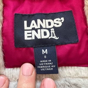 Lands End Kids Winter Coat Size 8